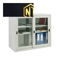 Tủ sắt sơn tĩnh điện 2 cánh kính TS88CK